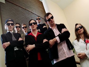 The Ensemble from 'Measure for Measure' by William Shakespeare produced by Siege Perilous. Image: Phil Shemmings