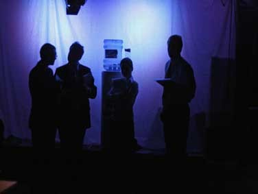 A scene from 'Desk Job' by Paul Bishop