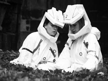 From left: Shian Denovan and Fiona Morrison in 'Signs of Life' by Cormac Quinn