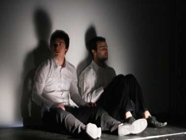 From left: Chris Lynch as Adam and Cameron Mowat as Christopher in 'Still'