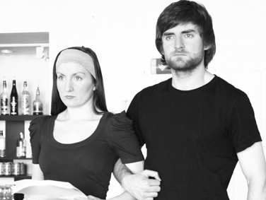 Ruth Tapp as Fiona and Colin Little as Dave