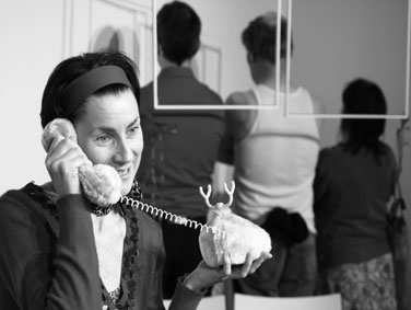 Anne Kane Howie in 'Self Help'  by Anita Gallo with Ian Sexon, Paul Comrie & Lori McLean in the background