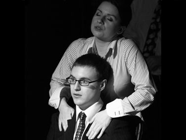 Shian Denovan & Philip Kingscott in 'Desk Job' by Paul Bishop