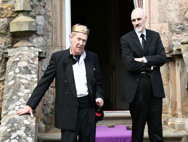 Ian Sexon & Ian Watts in 'King Arthur' 2010 by Lucy Nordberg